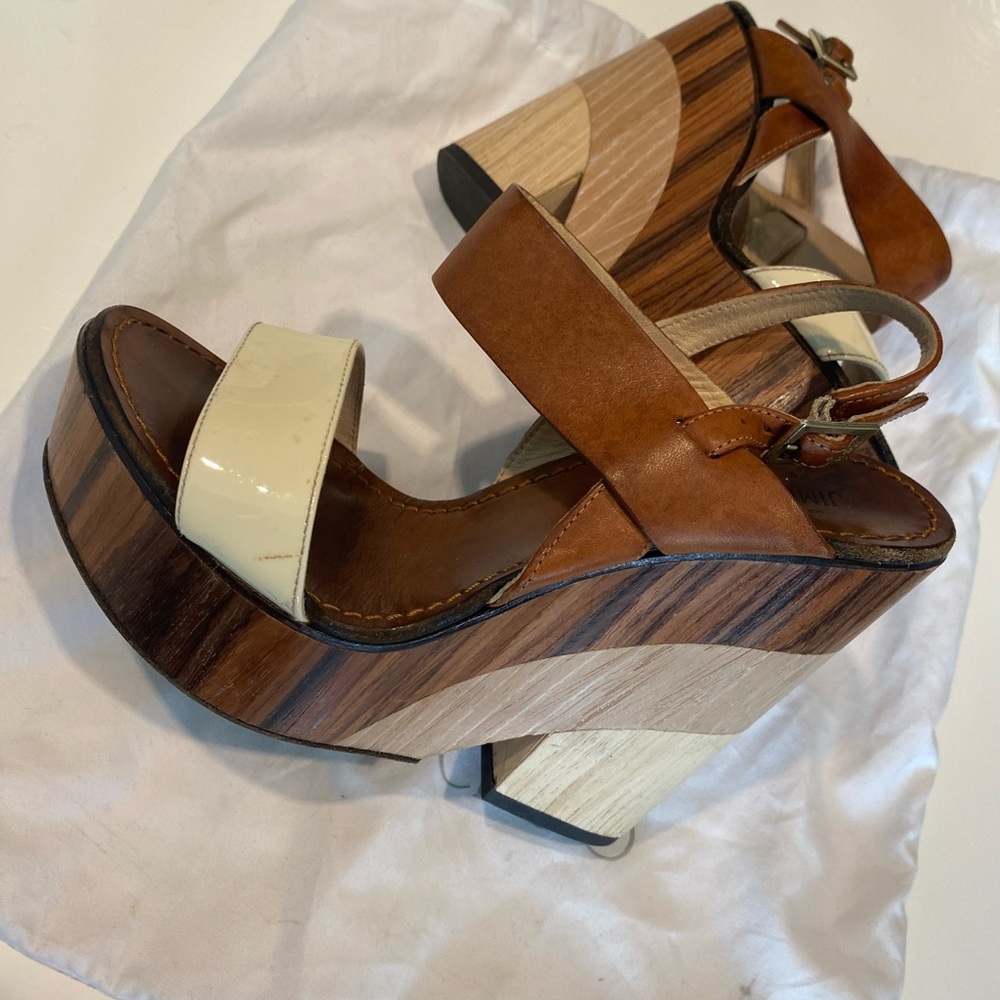 Jimmy Choo wedges - ideal for petites women
